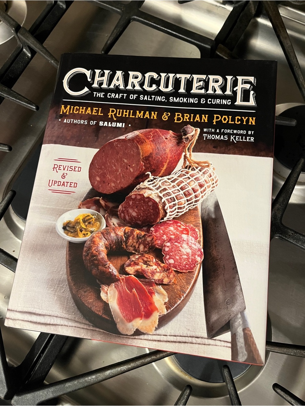 Charcuterie Cookbook by Michael Ruhlman & Brian Polcyn - Black Cover